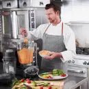 Vitamix Commercial 5201 XL Variable Speed Countertop Food Blender w/Polycarbonate &Tritan Containers