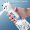 Pet Bubbler Panda Style Usb Charging Cat Dog Electric Shampoo Soap Foam Machine Pet Cleaning Bathing Tools
