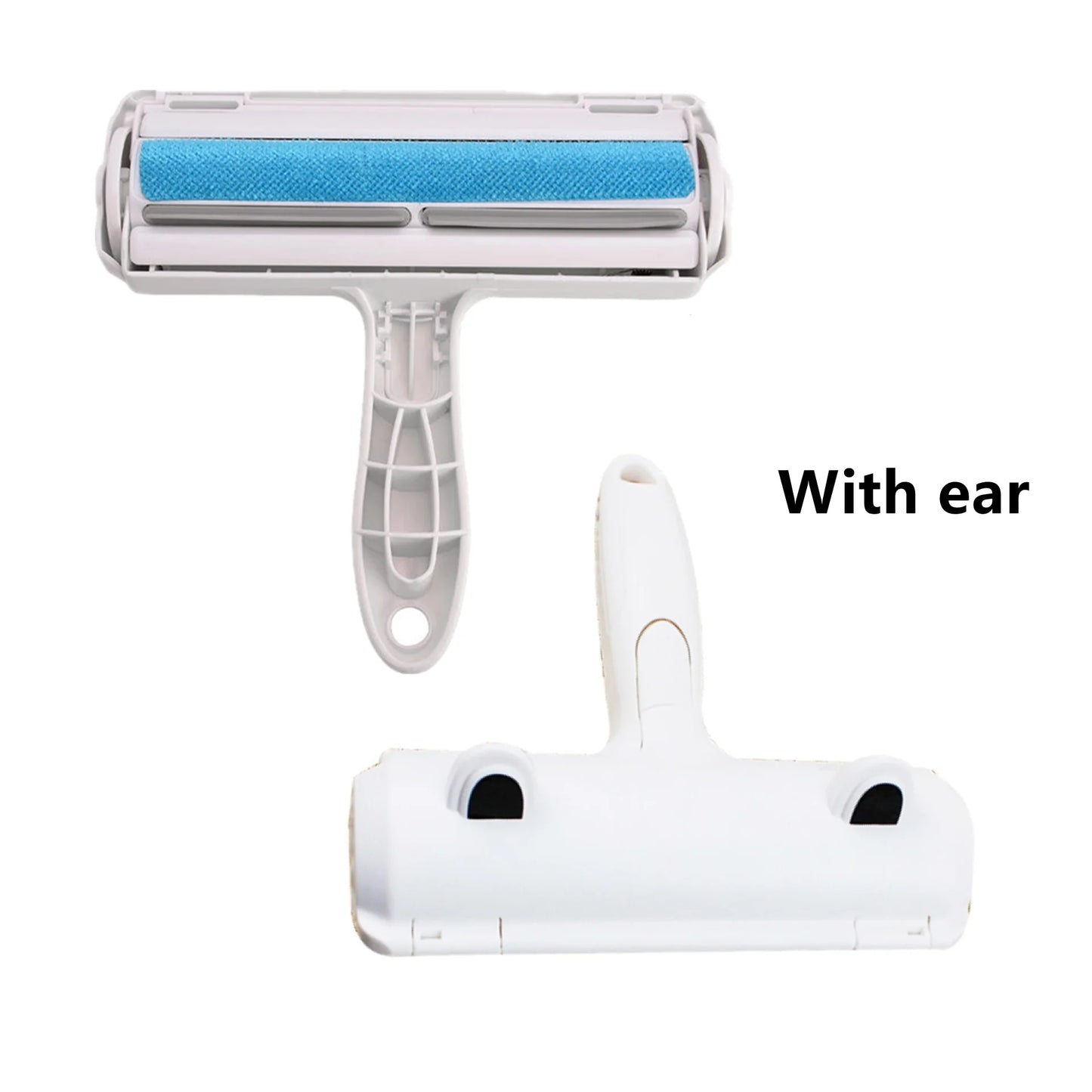 Pet Cat Hair Remover Brush 2-Way Remove Pet Hair Roller Carpet Cleaning Brush Cat Lint Sticking Roller Carpet Cleaner Brushes