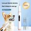 Dog Cat Grooming Smart Dental Ultrasonic Scaler Pet Household Tooth Stone Remover Tooth CleanerTooth Oral Cleaning Care Kit