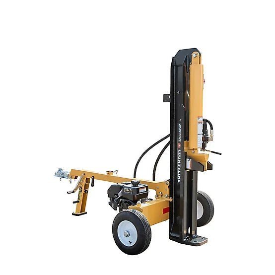 CountyLine 28-Ton Horizontal & Vertical Log Splitter with Kohler 6.5 HP Engine .