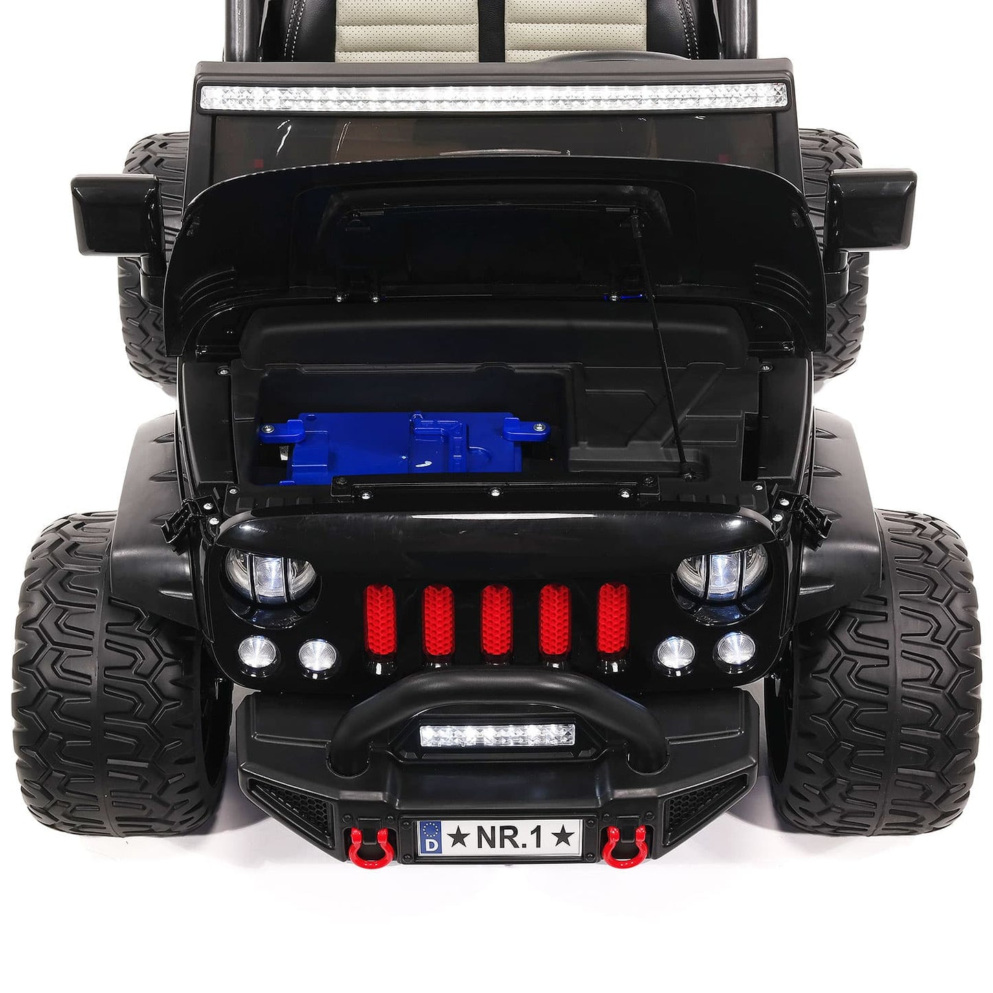 Trail Explorer 24V Kids Ride-On Car Truck with R/C Parental Remote | Olive Green