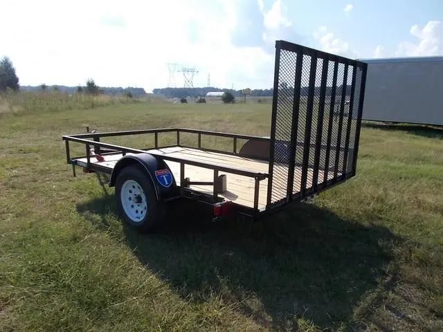 6×10 Heavy-Duty Utility Trailer – Single Axle with Wood Floor &amp; LED Lights