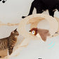 Interactive Cat Toys Chirping Bird Cat Toy Sparrow Plush Toys USB Rechargeable Kitten Toys Flapping Wings Interactive Cat Toy