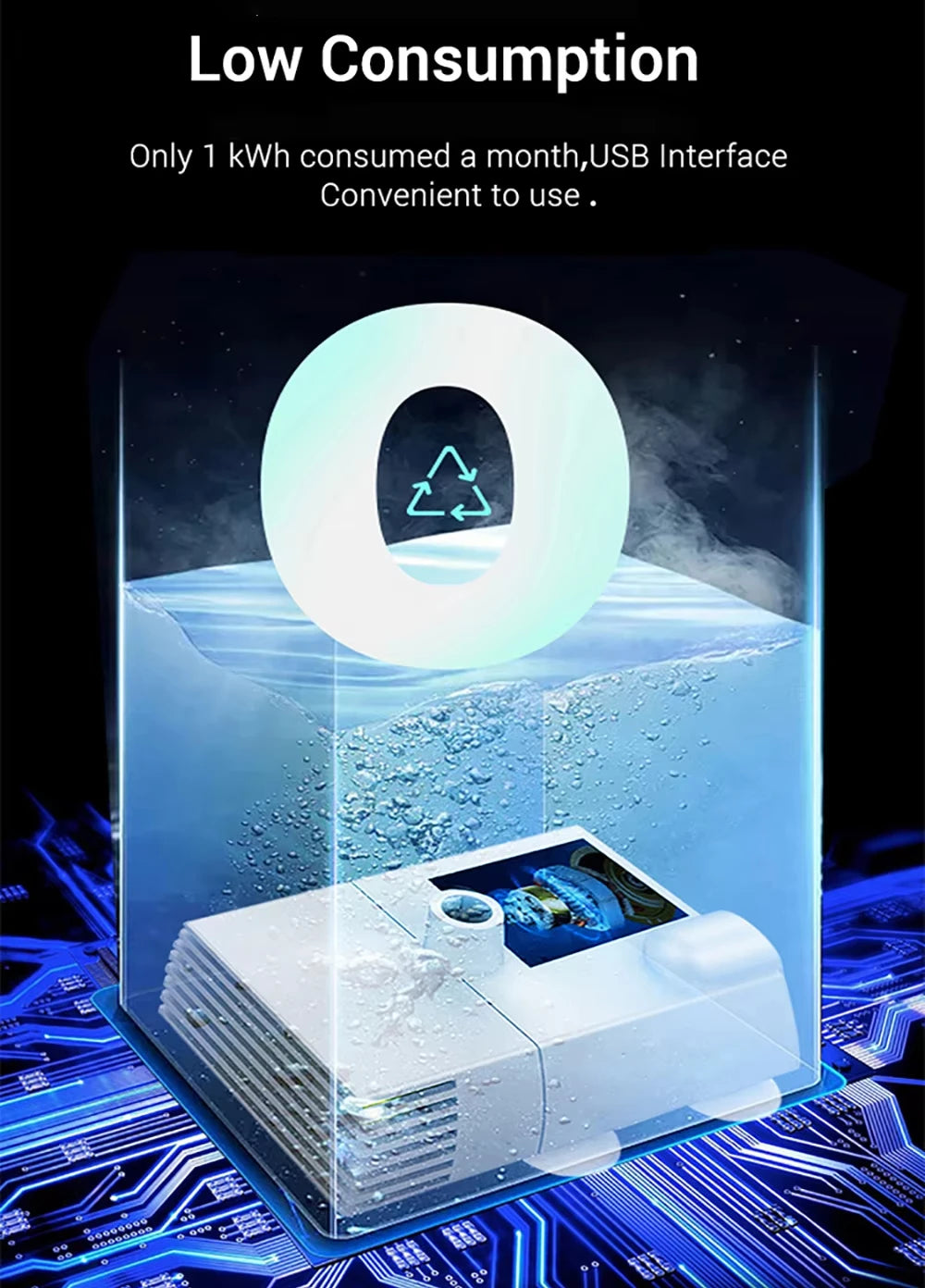 Cat Water Dispenser Automatic Recirculating Siphon Fountain Pet Feeder
