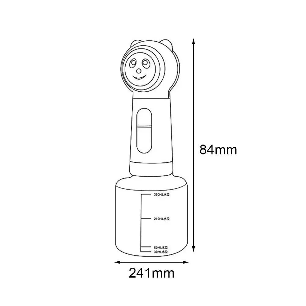 Pet Bubbler Panda Style Usb Charging Cat Dog Electric Shampoo Soap Foam Machine Pet Cleaning Bathing Tools
