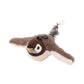 Interactive Cat Toys Chirping Bird Cat Toy Sparrow Plush Toys USB Rechargeable Kitten Toys Flapping Wings Interactive Cat Toy