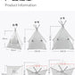 Pet Teepee with Double-Sided Thick Cushion