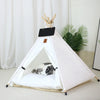 Pet Teepee with Double-Sided Thick Cushion