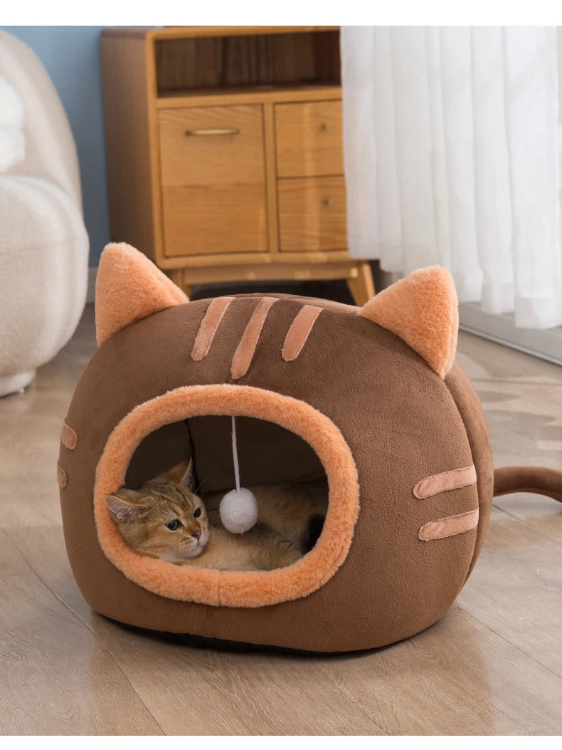 New Deep Sleep Comfort In Winter Cat Bed
