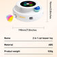 ROJECO 2 in 1 Smart Cat Toys Automatic Feather Fun Ball Toy Set For Cat Dog 5 Modes Electronic Interactive Pet Toy Accessories