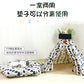 Pet Teepee with Double-Sided Thick Cushion