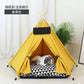 Pet Teepee with Double-Sided Thick Cushion