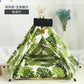 Pet Teepee with Double-Sided Thick Cushion