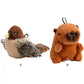 Interactive Chirping Bird Cat Toy Pet Simulation Bird Touch Voice Doll Interactive Cat Rechargeable Lifelike Bird Plush Toy