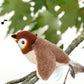 Interactive Cat Toys Chirping Bird Cat Toy Sparrow Plush Toys USB Rechargeable Kitten Toys Flapping Wings Interactive Cat Toy