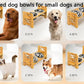 Bamboo Elevated Dog Bowls with Stand, Adjustable, Raised, Puppy, Cat, Food, Water Bowls, Holder, Feeder for Small and Medium Pet