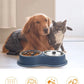 3 In 1 Triple Dog Bowl Removable Stainless Steel Pet Slower Food Bowl Anti-choking Food Water Feeder For Dogs Cat Accessories