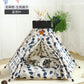 Pet Teepee with Double-Sided Thick Cushion