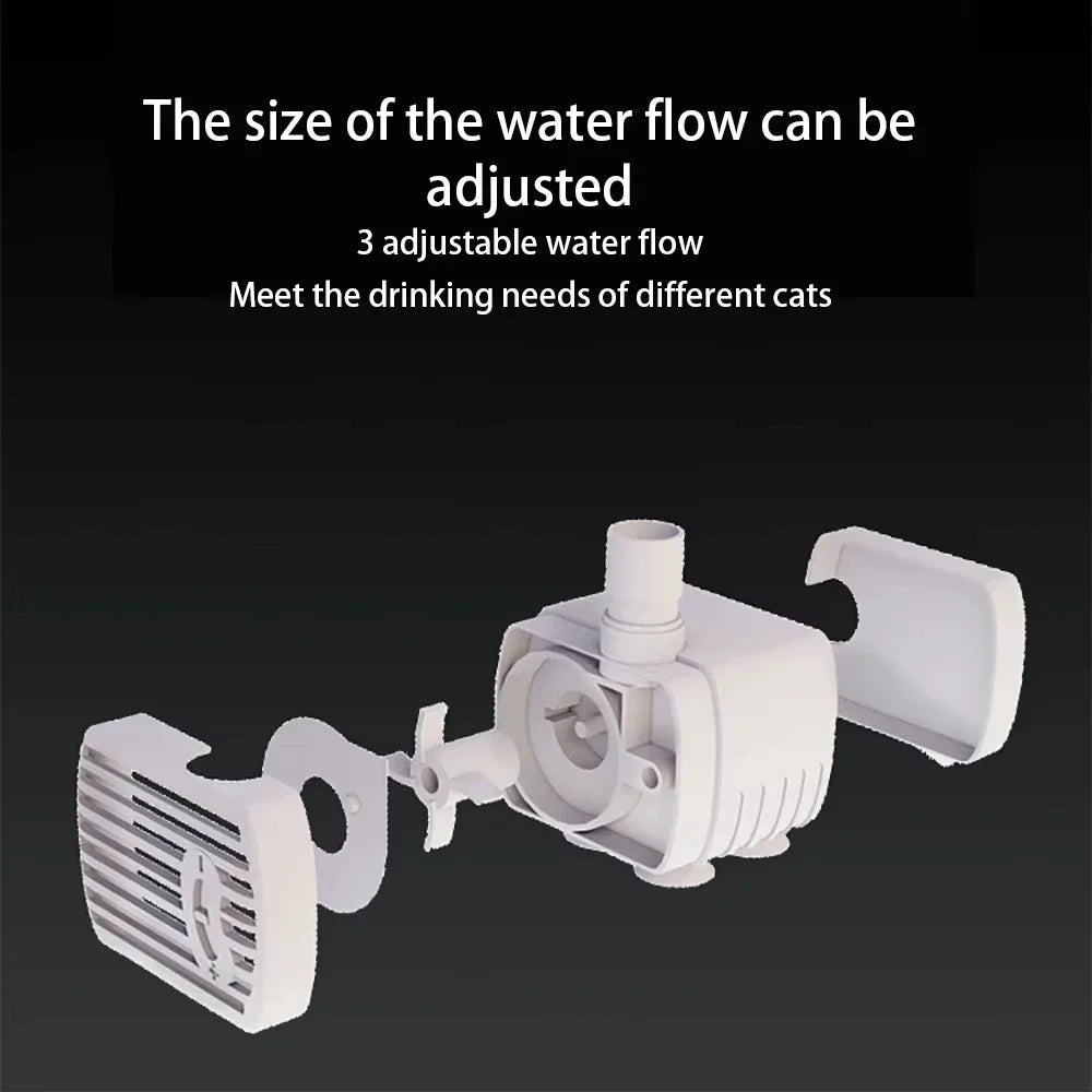 Cat Water Dispenser Automatic Recirculating Siphon Fountain Pet Feeder