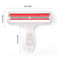 Pet Cat Hair Remover Brush 2-Way Remove Pet Hair Roller Carpet Cleaning Brush Cat Lint Sticking Roller Carpet Cleaner Brushes