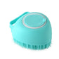 Pet Grooming Tool Silicone Comb Massage Gloves with Shampoo Box