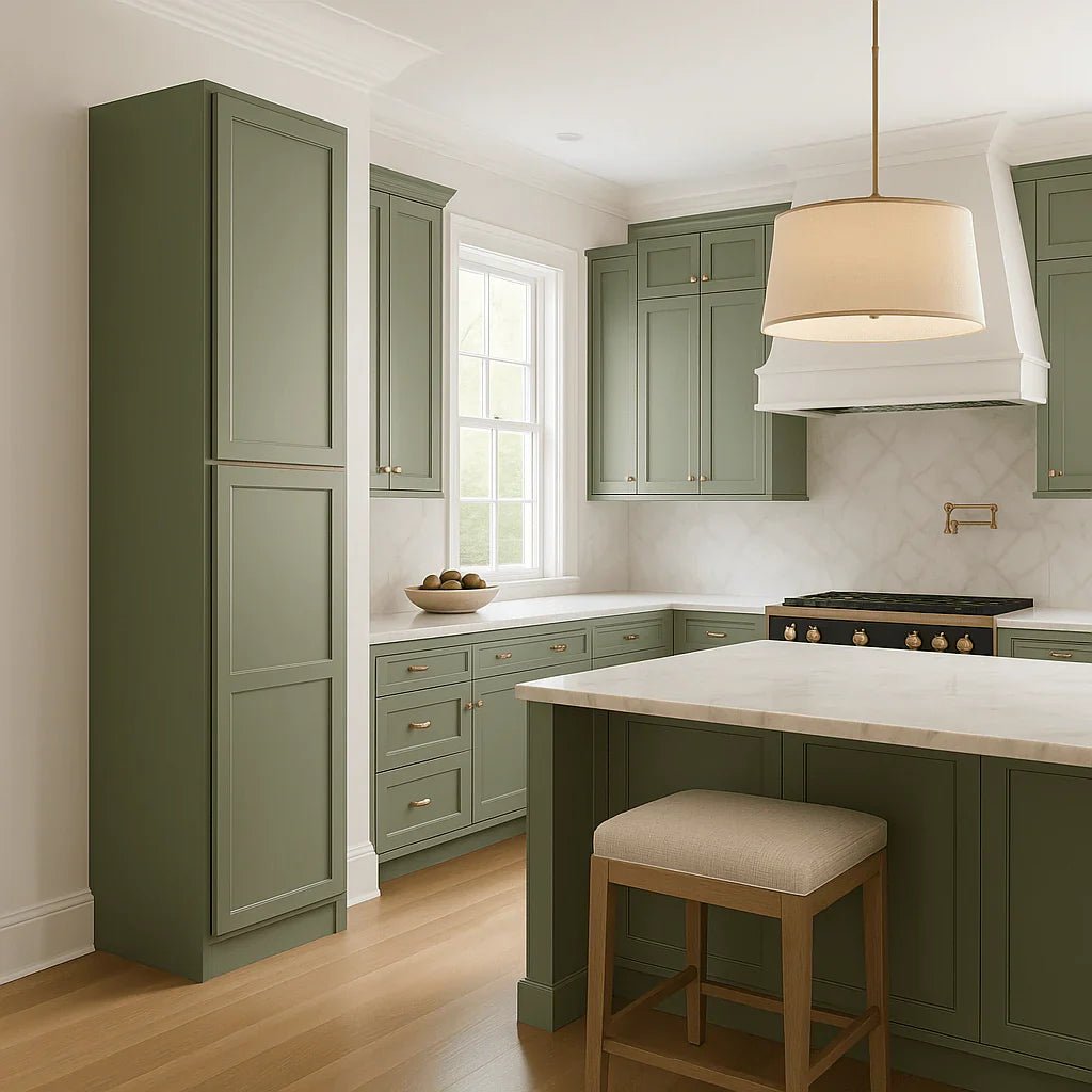 Assemble Pantry Kitchen Cabinet with CLICKREADY Technology