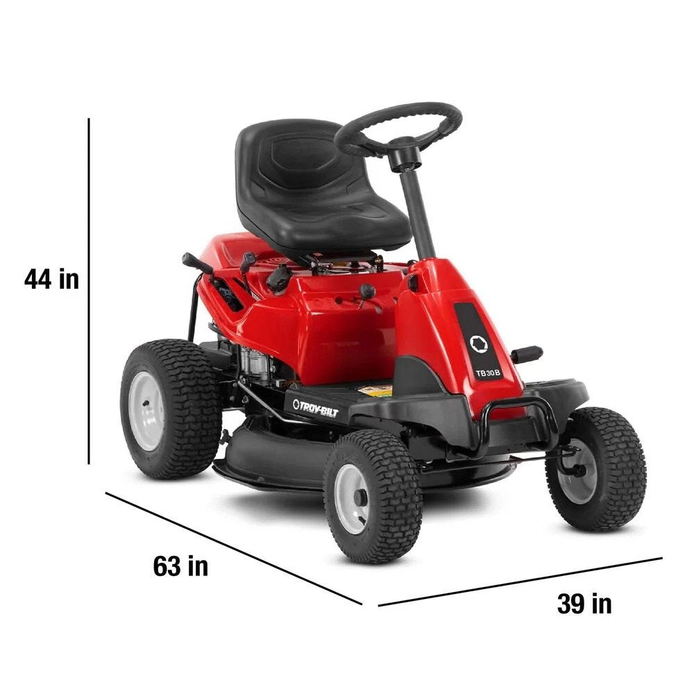 TB30B Compact Riding Lawn Mower with 30" Cutting Deck – Residential Lawn Tractor