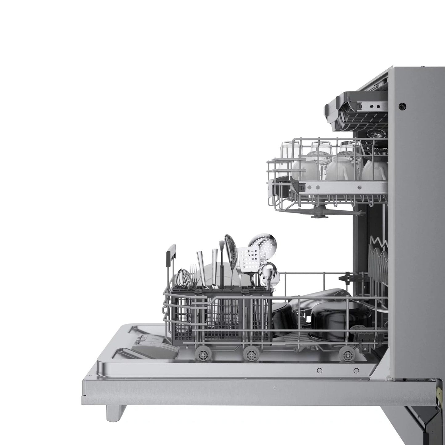 Bosch 800 Series 18″ Stainless Steel Built in Dishwasher-SPX68B55UC
